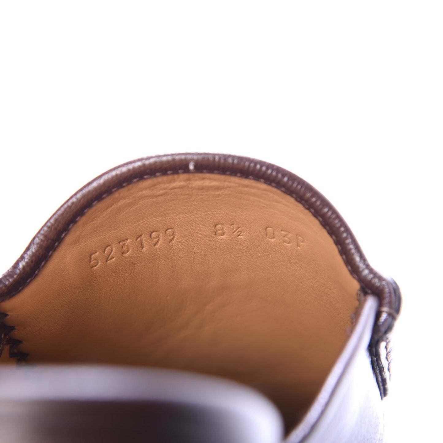 Goatskin Mens Horsebit Slippers 8.5 Light Brown
