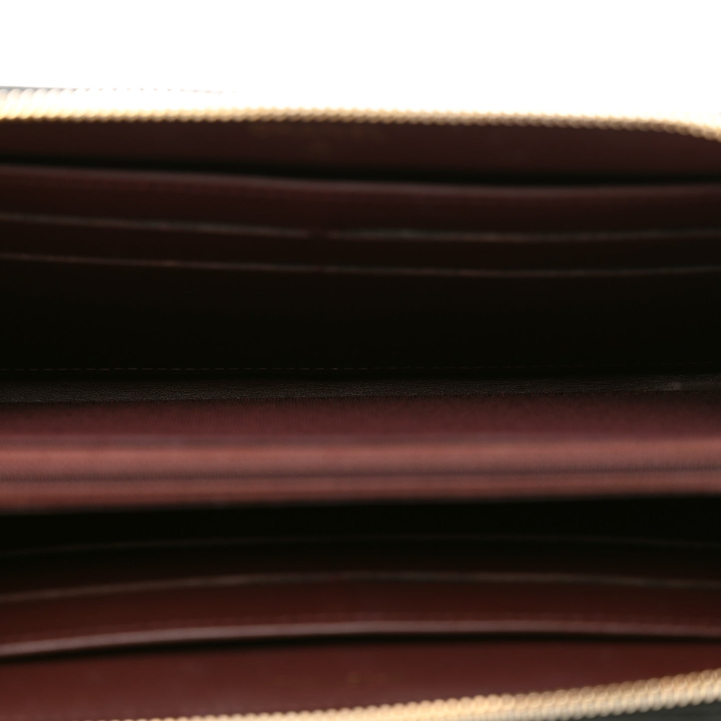 Caviar Quilted Large Gusset Zip Around Wallet Black