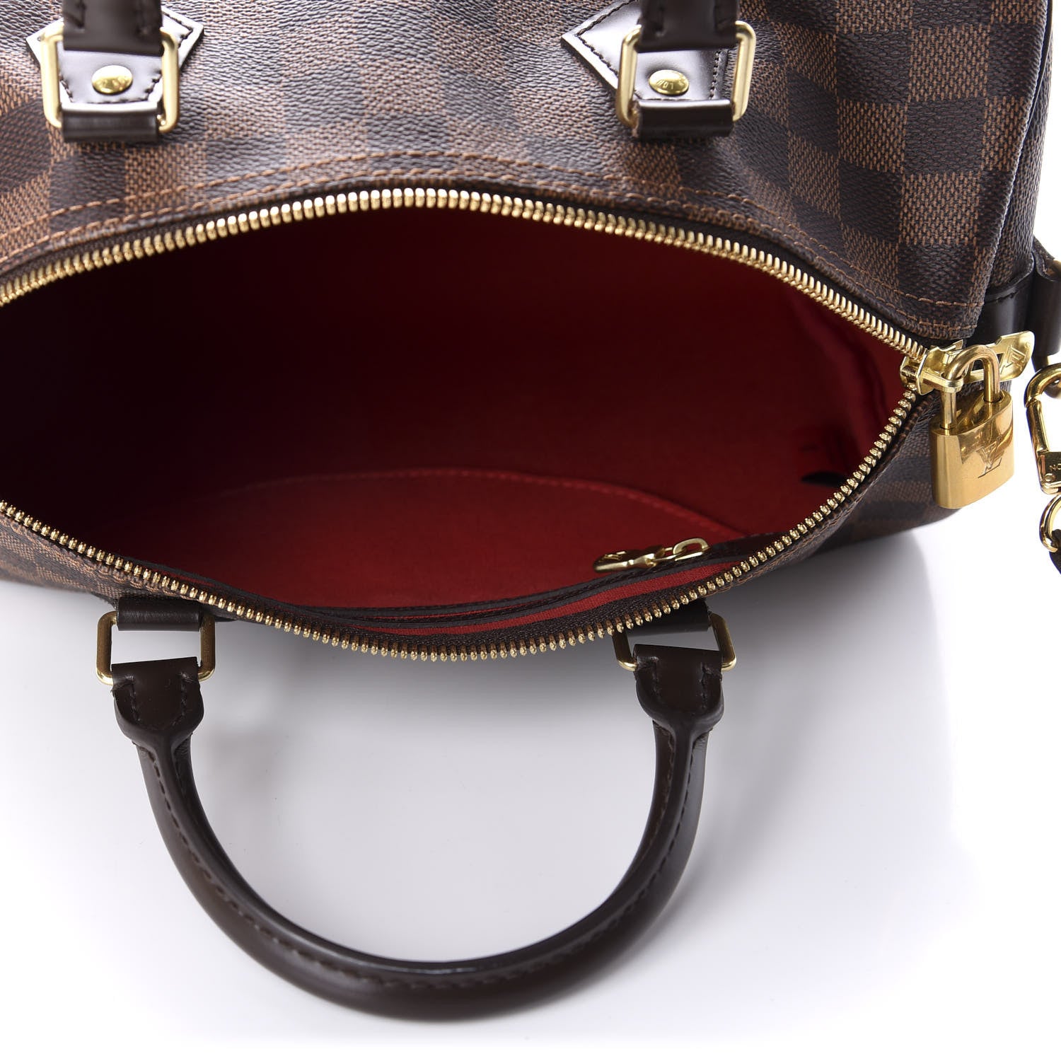 Louis Vuitton Damier Ebene Speedy Bandouliere 30 5 of 10