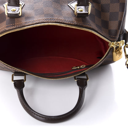 Louis Vuitton Damier Ebene Speedy Bandouliere 30 5 of 10
