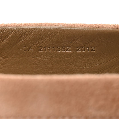 Hermes Suede Calfskin Womens Trip Espadrilles 37 Bois De Santal 8 of 9