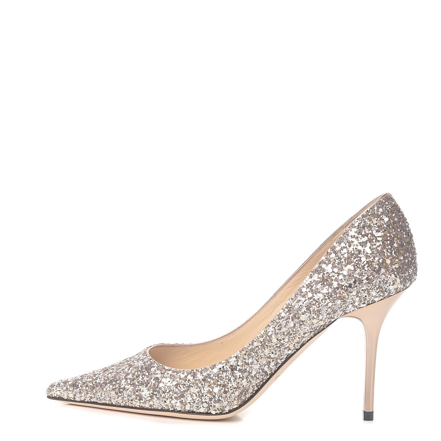 Glitter Coarse Agnes 85 Pumps 36 Ballet Pink