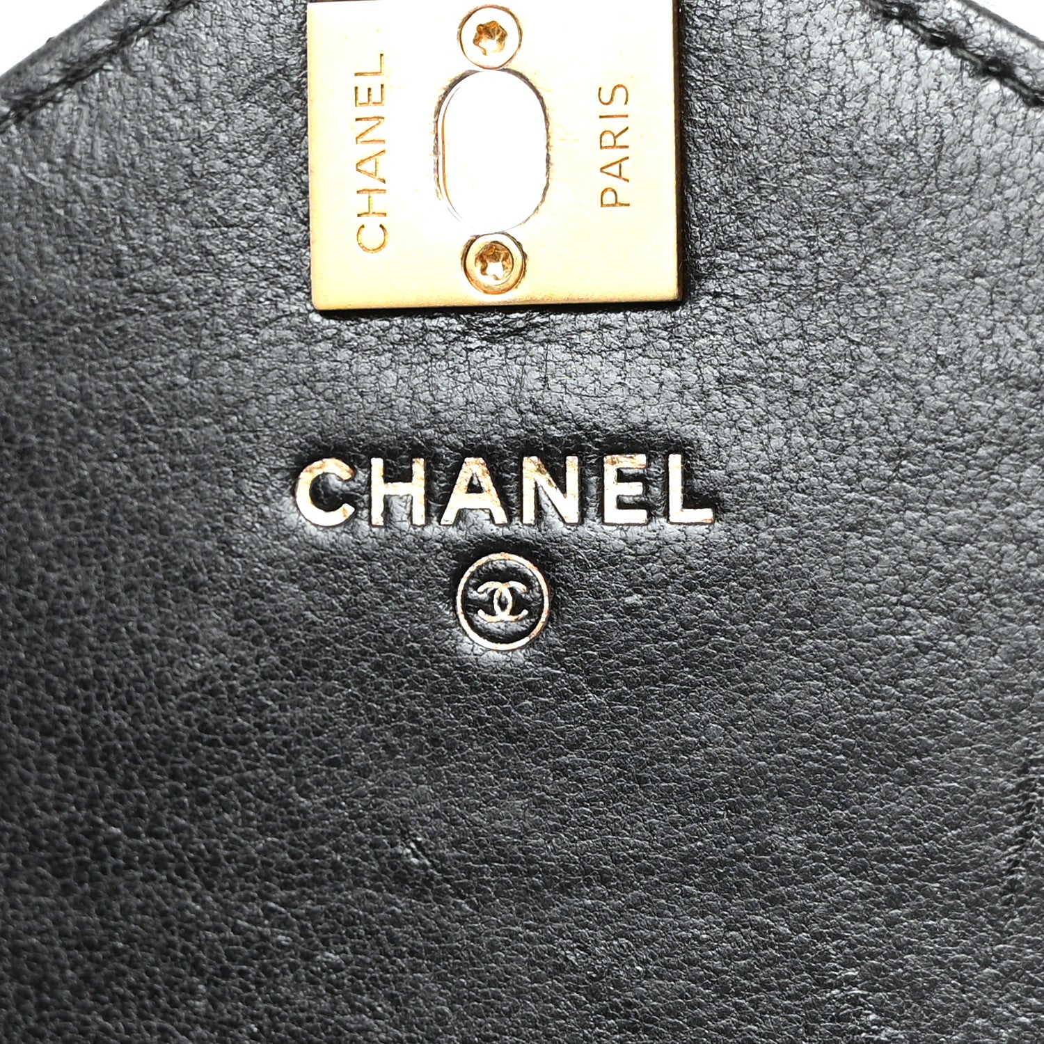 Chanel Lambskin Reversed Chevron Quilted Flap Black 6 of 11