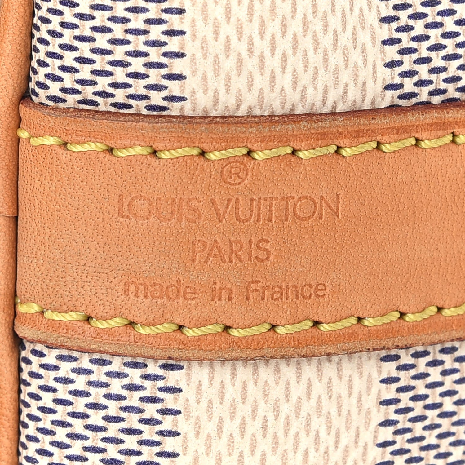 Louis Vuitton Damier Azur Speedy Bandouliere 35 6 of 10