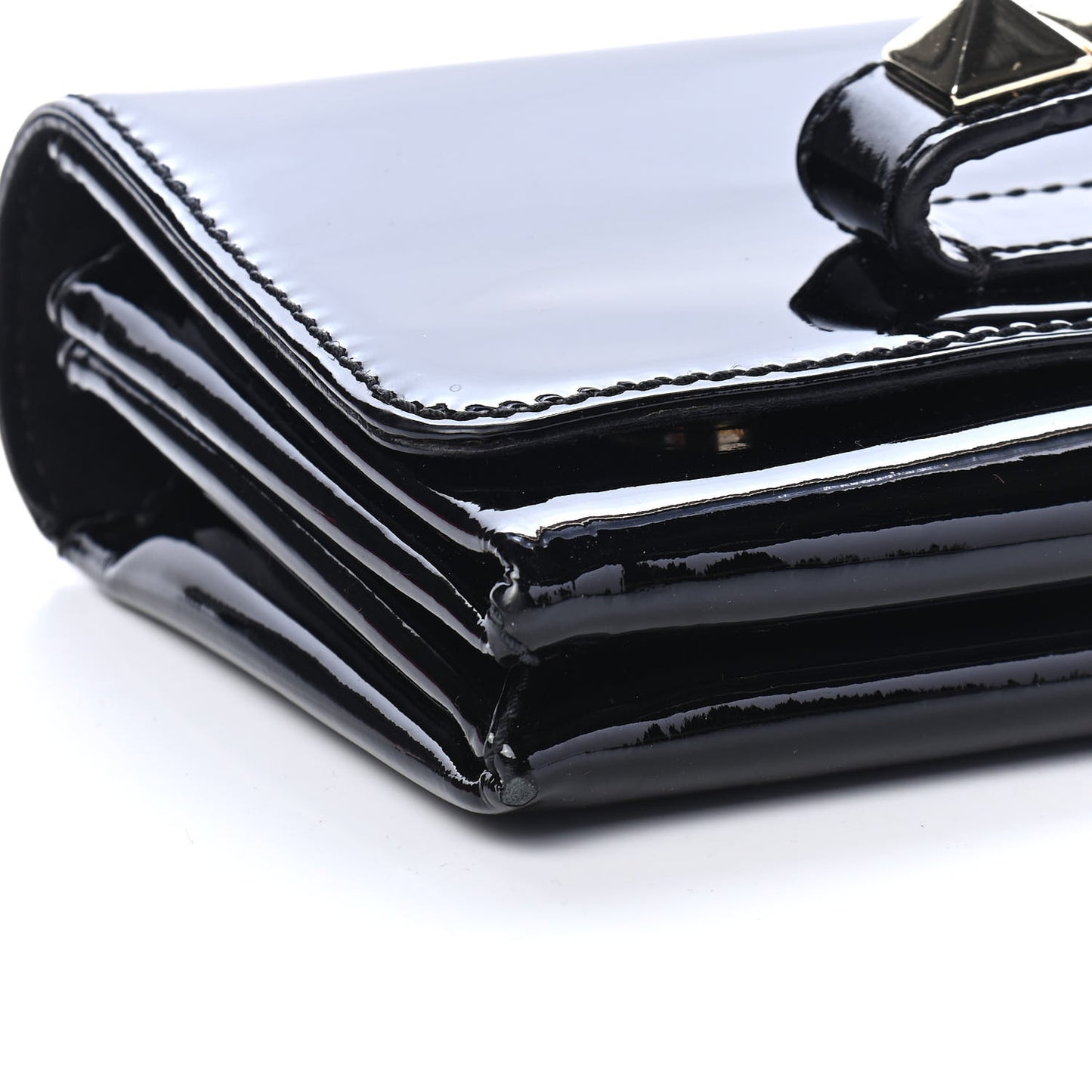 Patent Va Va Voom Shoulder Bag Black