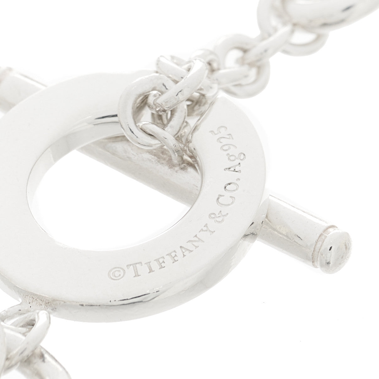 Sterling Silver Return To Tiffany Heart Tag Toggle Bracelet