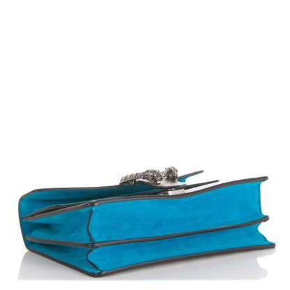 Gucci GG Supreme Monogram Small Dionysus Shoulder Bag Bright Turquoise 5 of 8