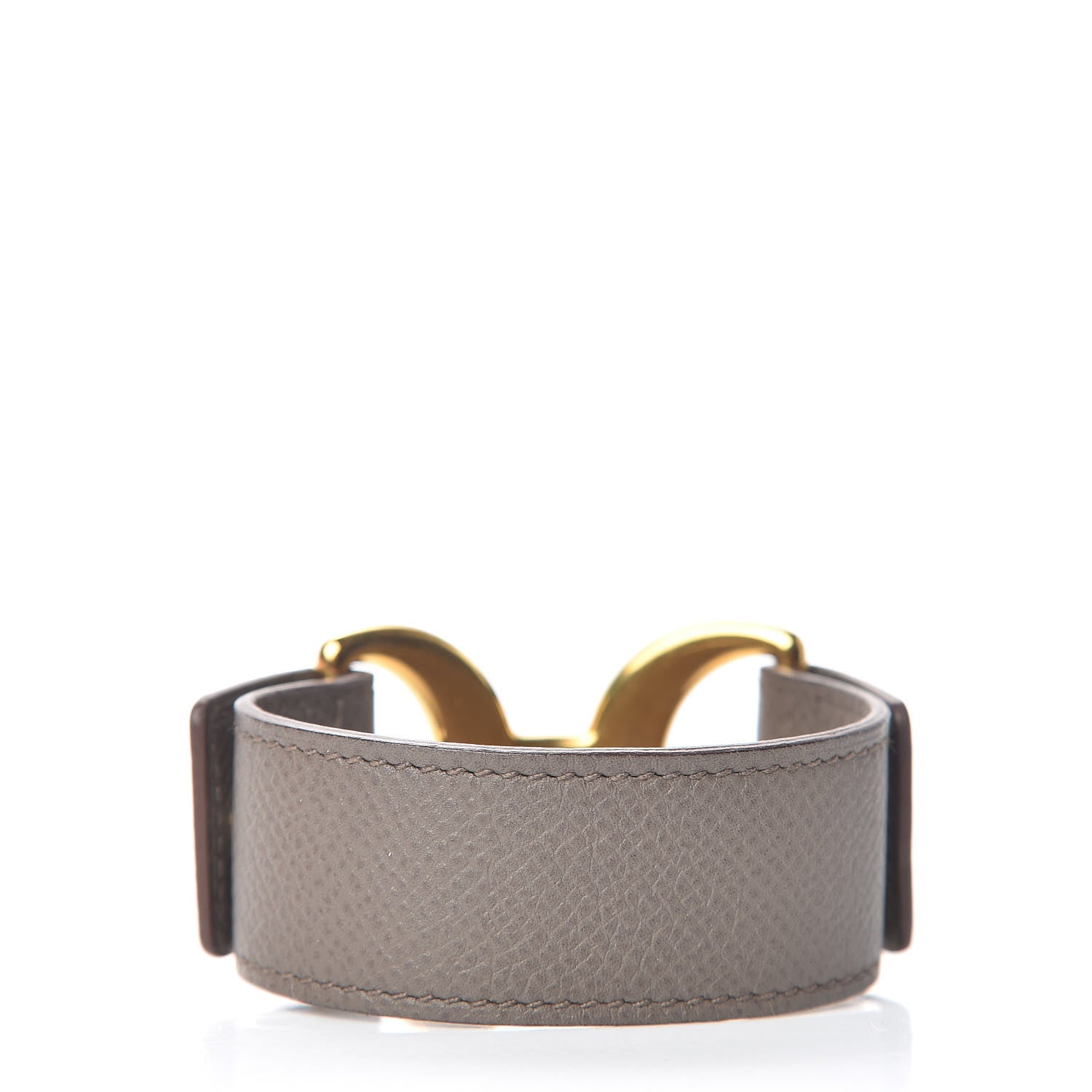 Hermes Epsom Pavane Cuff S Etain 3 of 6