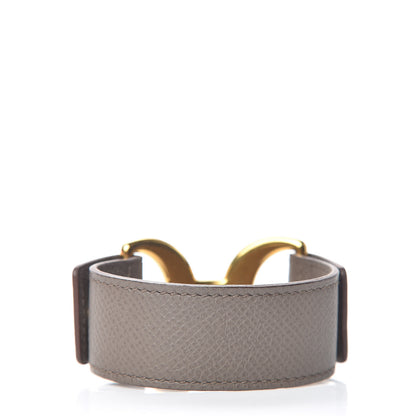 Hermes Epsom Pavane Cuff S Etain 3 of 6