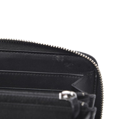 Chanel Patent Quilted Brilliant Zip Around Wallet Black 9 of 9