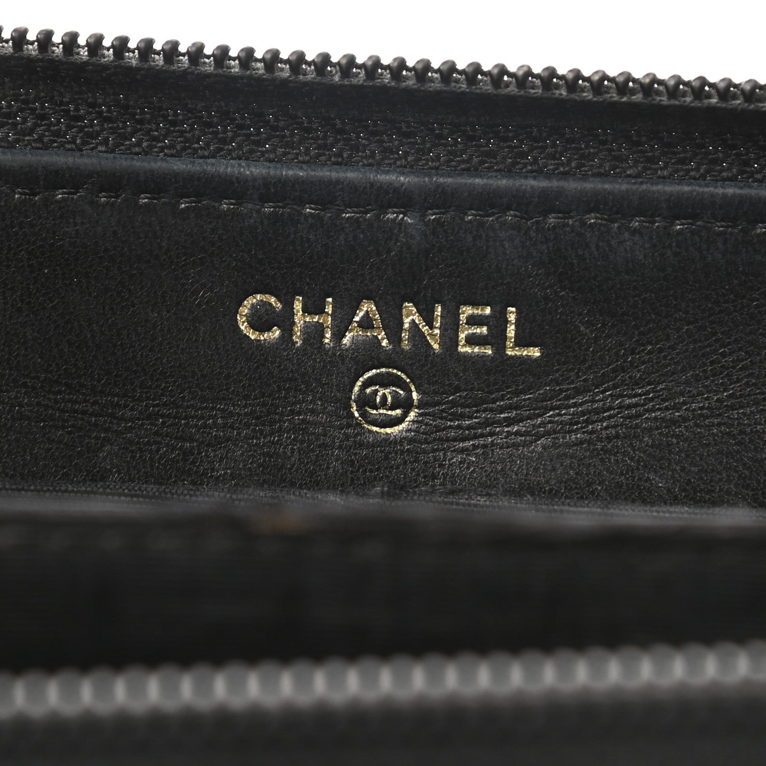 Chanel Caviar Large Timeless CC Zip Around Wallet Black 6 of 8