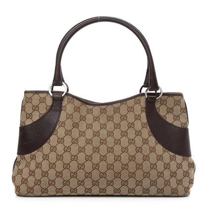 Gucci Monogram Shoulder Bag Dark Brown 1 of 15