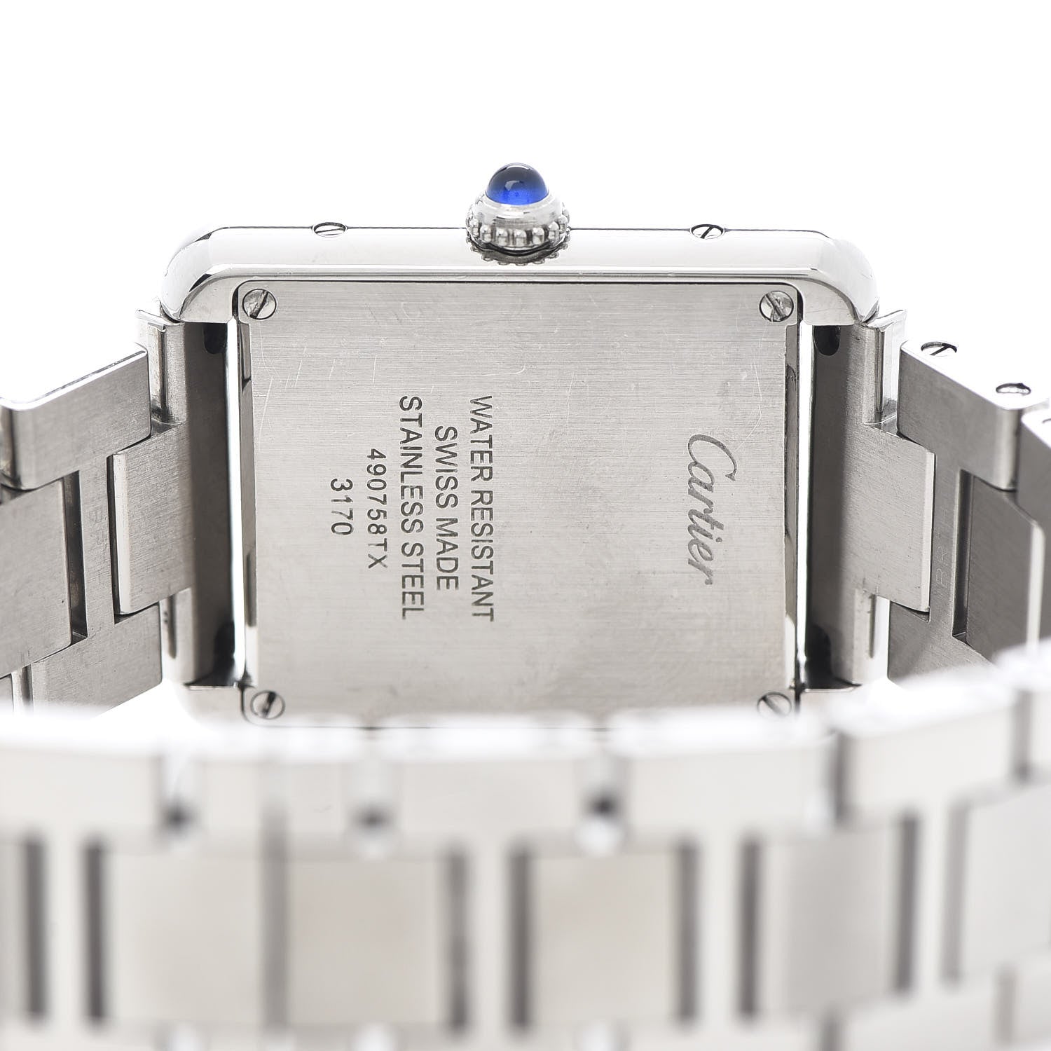 Cartier Stainless Steel 24mm Tank Solo Quartz Watch 5 of 5