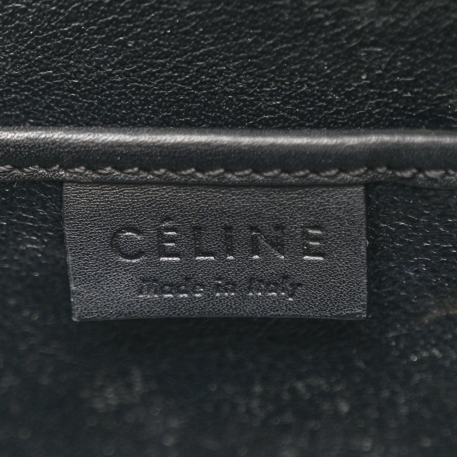 Celine Smooth Calfskin Nano Luggage Black 7 of 17
