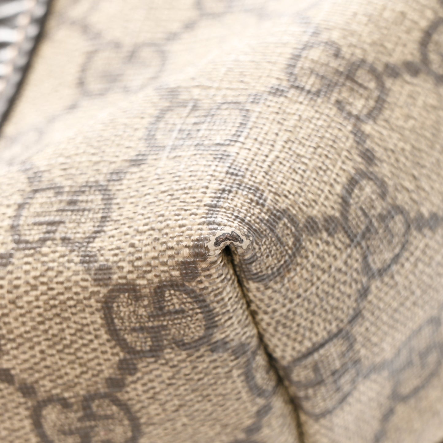 GG Plus Monogram Medium Joy Tote Dark Brown