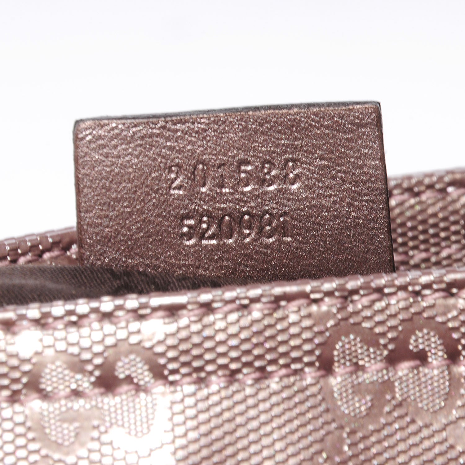 Gucci Imprime Monogram Small Flat Messenger Bag Mauve 7 of 9