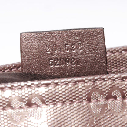 Gucci Imprime Monogram Small Flat Messenger Bag Mauve 7 of 9