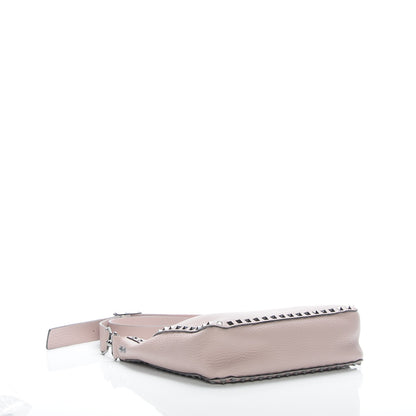 Valentino Garavani Pebbled Calfskin Small Rockstud Flip-Lock Messenger Bag Poudre 4 of 6
