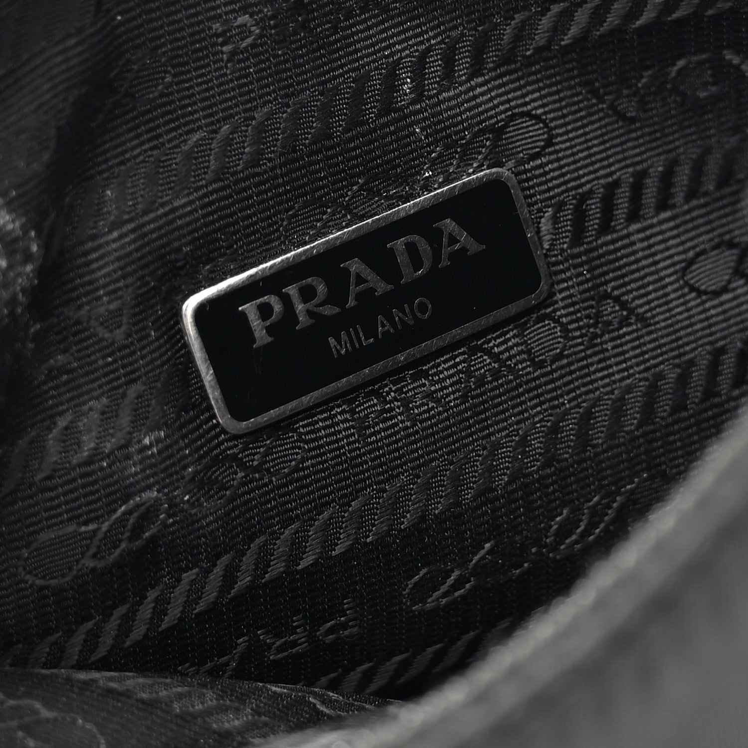 Prada Tessuto Nylon Mini Re-Edition 2000 Bag Black 6 of 12