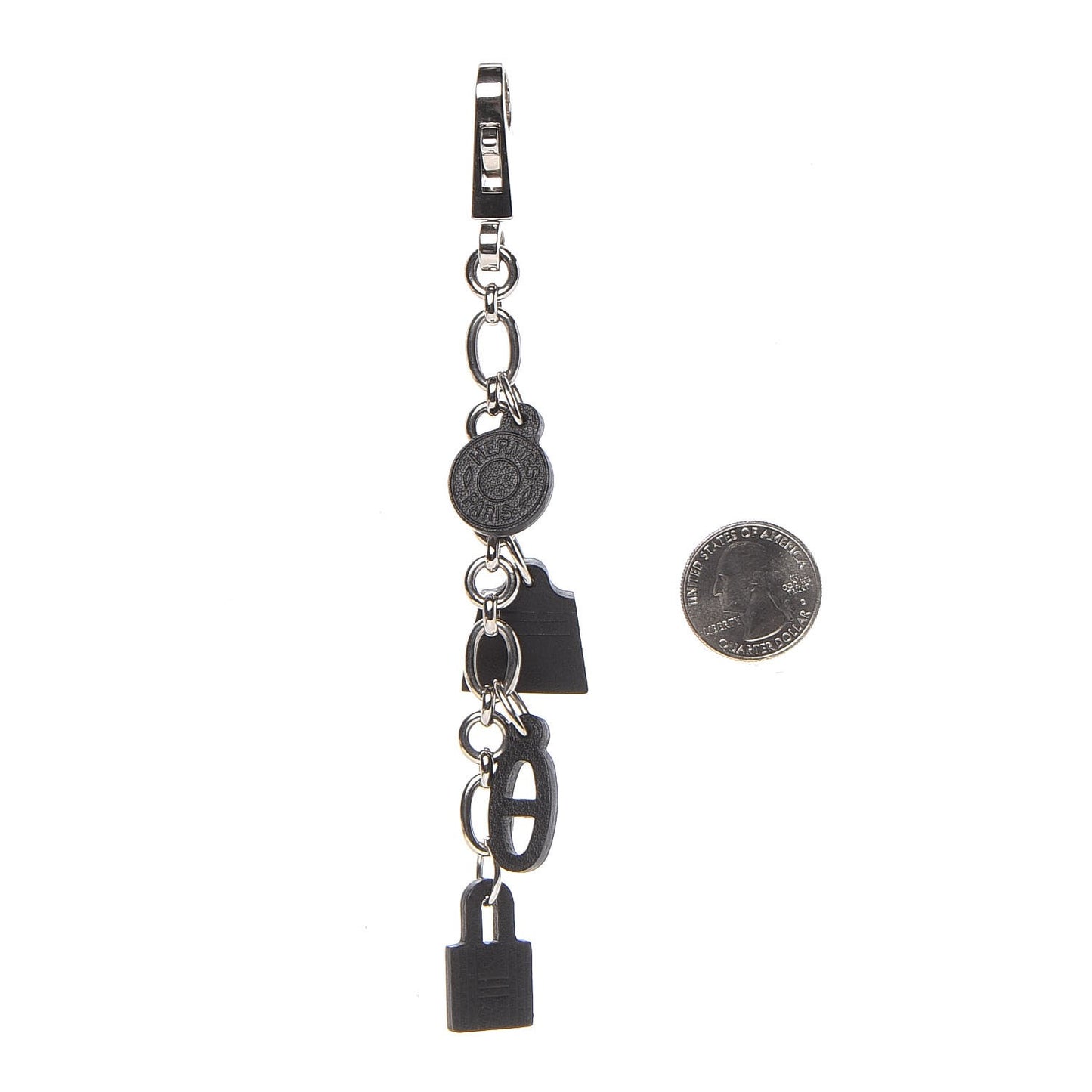 Barenia Breloque Olga Amulette Bag Charm Black