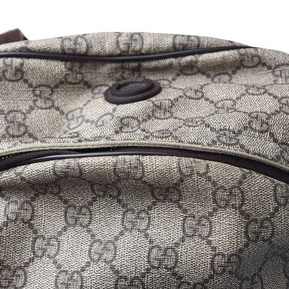 Gucci GG Plus Monogram Interlocking G Medium Backpack Dark Brown 15 of 16