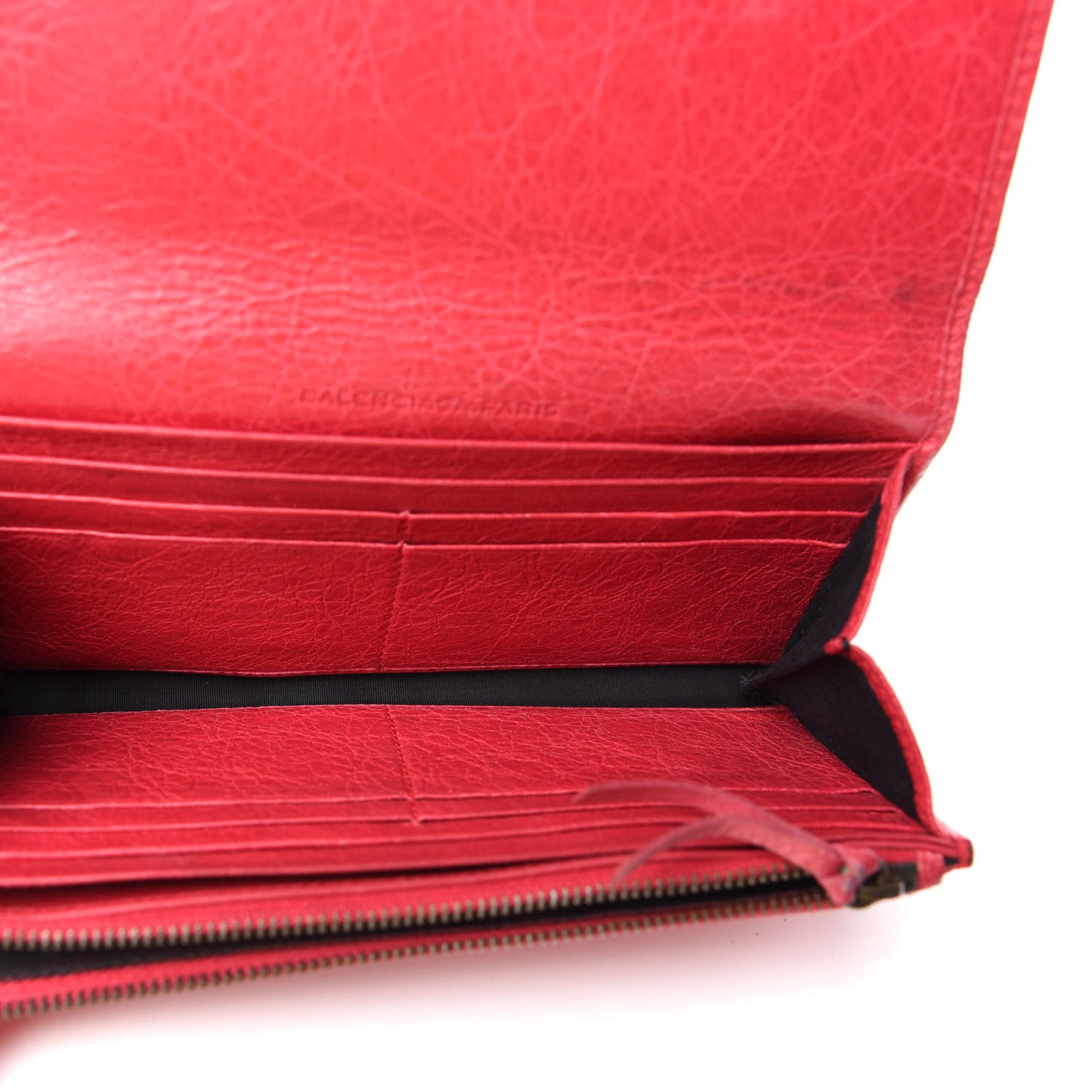 Agneau Classic Hardware Money Wallet Rose Thulian