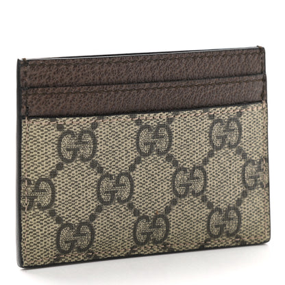 Gucci GG Supreme Monogram Ophidia Card Holder Brown 3 of 6
