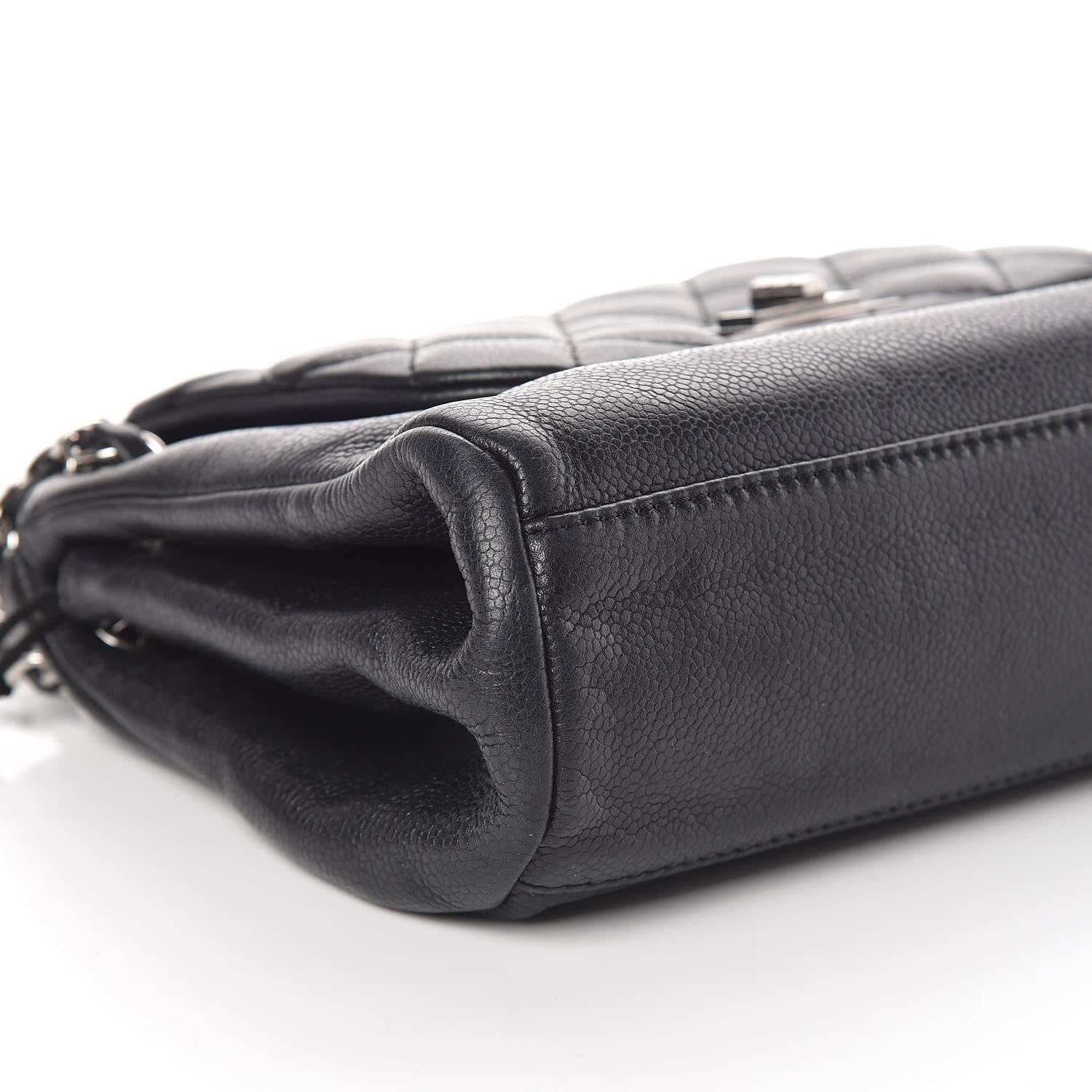 Chanel Caviar Quilted Accordion Mademoiselle Flap Black 8 of 10