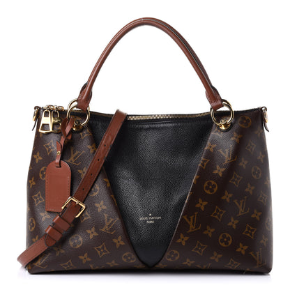 Louis Vuitton Monogram V Tote MM Black 1 of 10