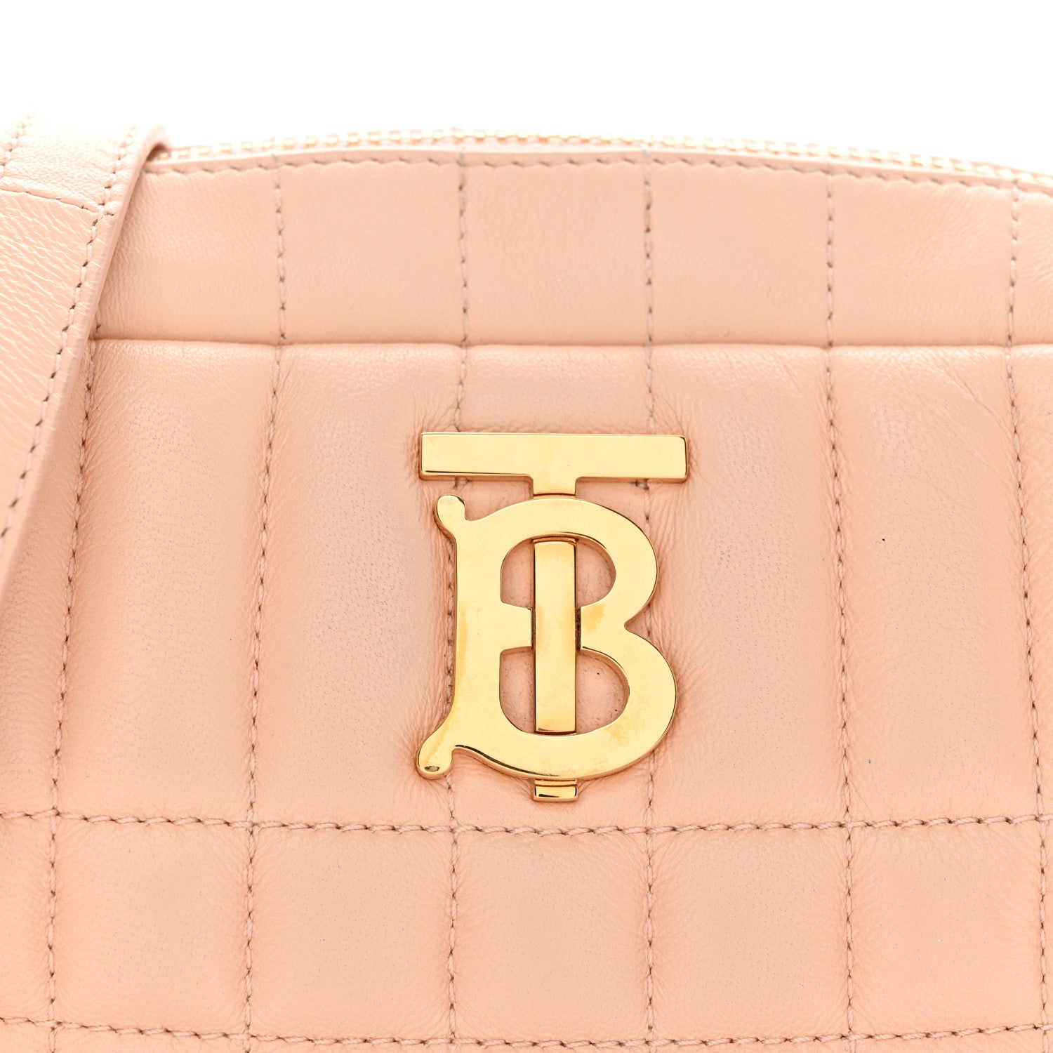 Burberry Lambskin Quilted Mini Lola Camera Bag Peach 7 of 11