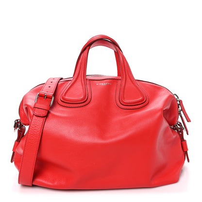 Givenchy Waxed Calfskin Micro Nightingale Medium Red 1 of 9