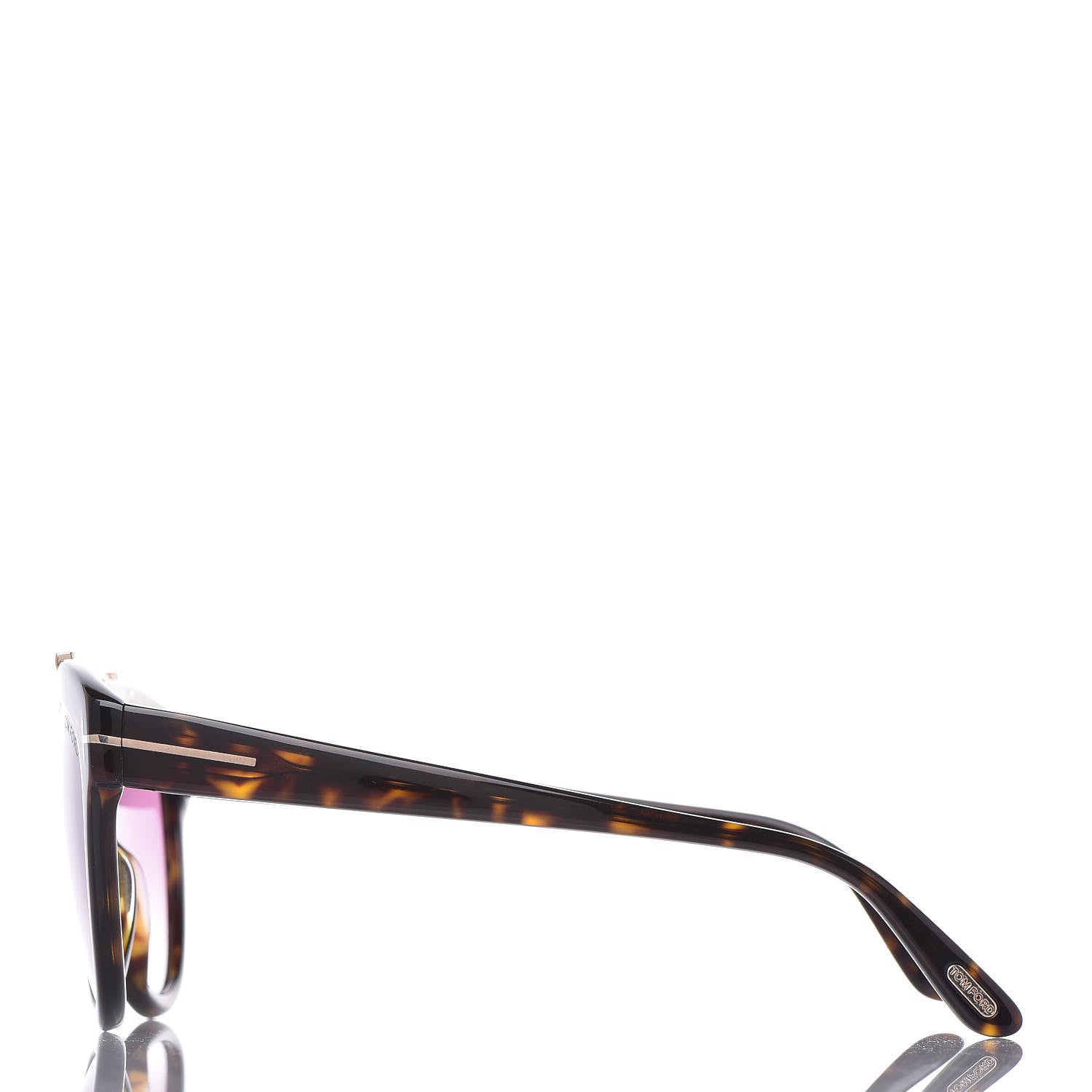 Tom Ford Livia Cat Eye Sunglasses TF518 Tortoise 2 of 8