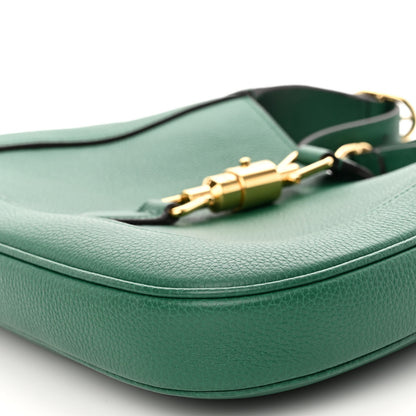 Gucci Grand Prix Calfskin Small Jackie 1961 Hobo Emerald 9 of 11