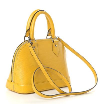 Louis Vuitton Epi Alma BB Citron 3 of 11