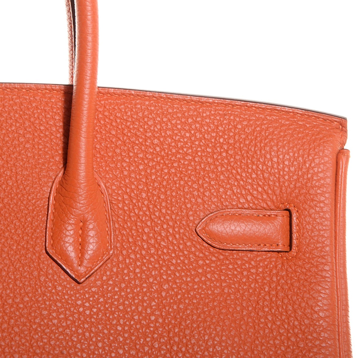 Togo Birkin 35 Orange