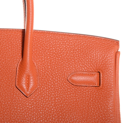 Hermes Togo Birkin 35 Orange 19 of 24
