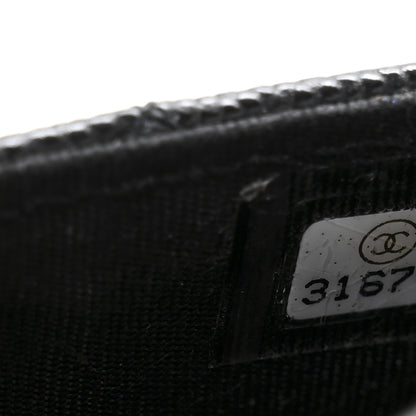 Chanel Caviar Quilted Boy Flap Card Holder Black 8 of 10