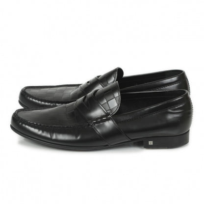 Louis Vuitton Damier Santiago Mens Loafers 10 Black 2 of 10