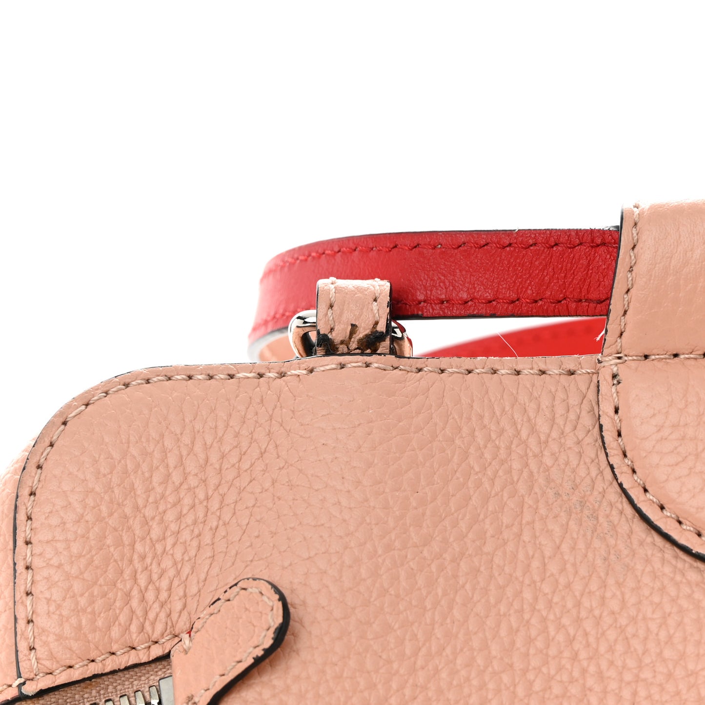 Calfskin Rubylou Love Backpack Pink