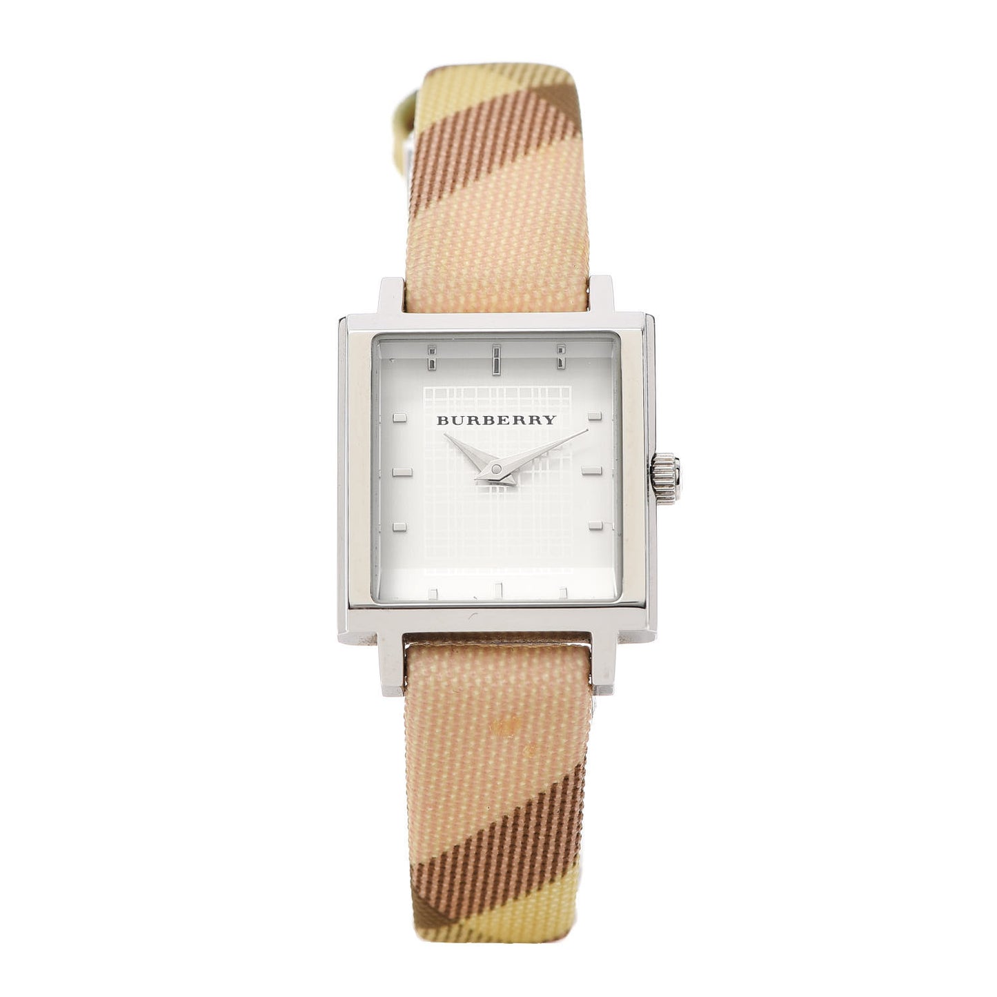 Stainless Steel Calfskin 28mm Nova Check Quartz Watch BU2004