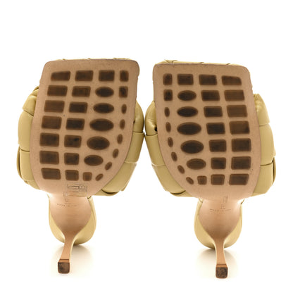 Bottega Veneta Nappa Maxi Intrecciato Lido Mule Sandals 39 Tapioca 5 of 11