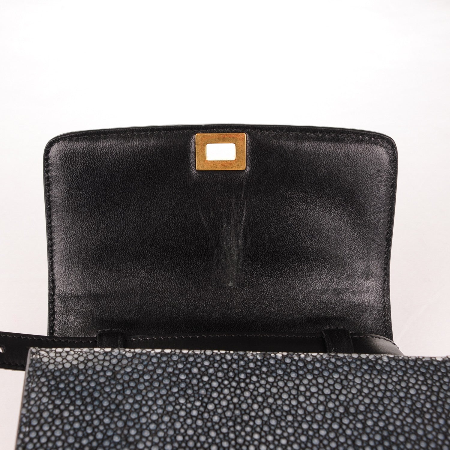 Celine Stingray Small Classic Box Flap Bag Black 7 of 7