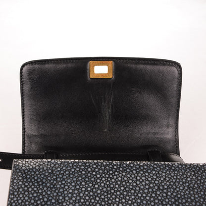 Celine Stingray Small Classic Box Flap Bag Black 7 of 7