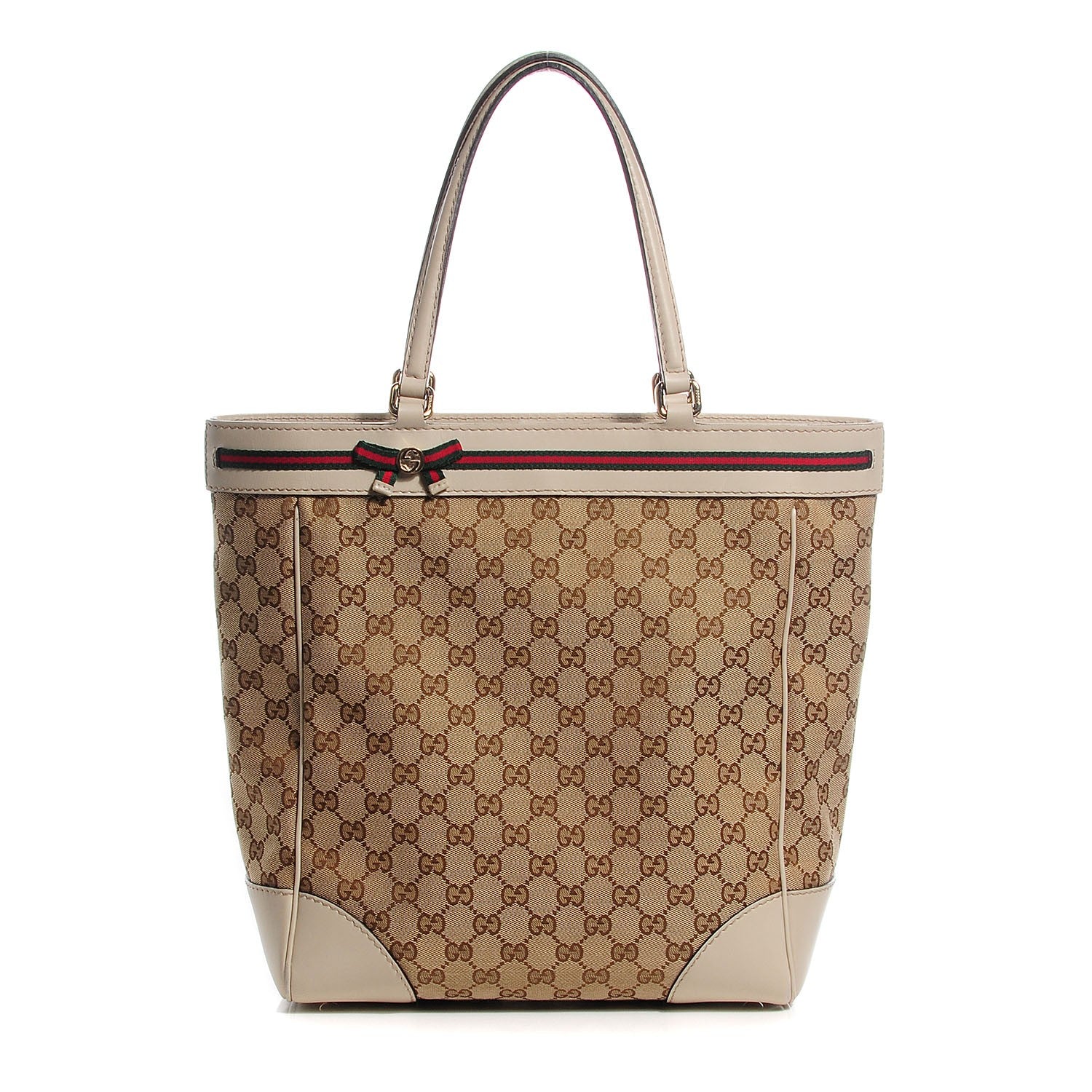 Gucci Monogram Medium Mayfair Tote Off White 1 of 7