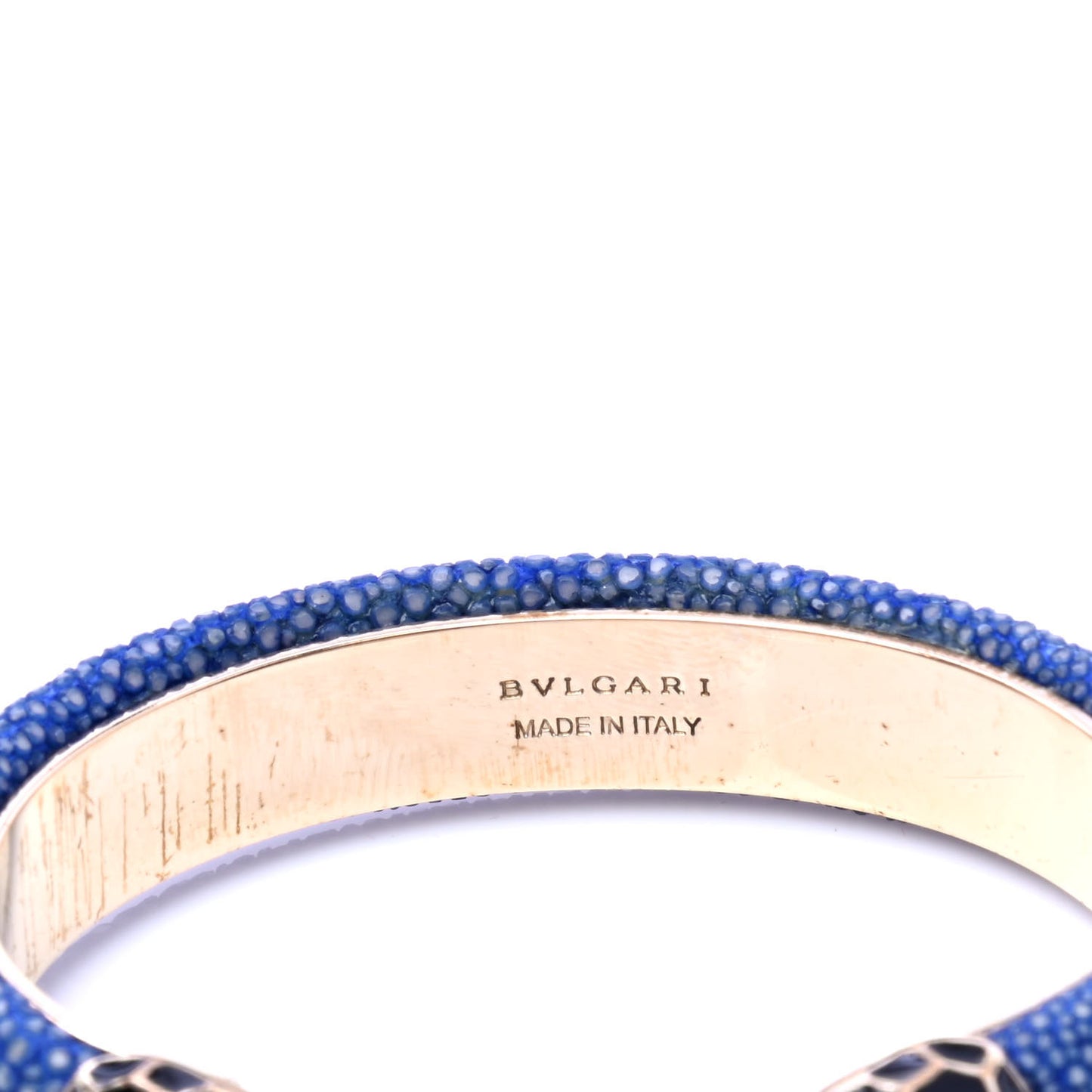 Galuchat Serpenti Forever Bracelet Royal Sapphire