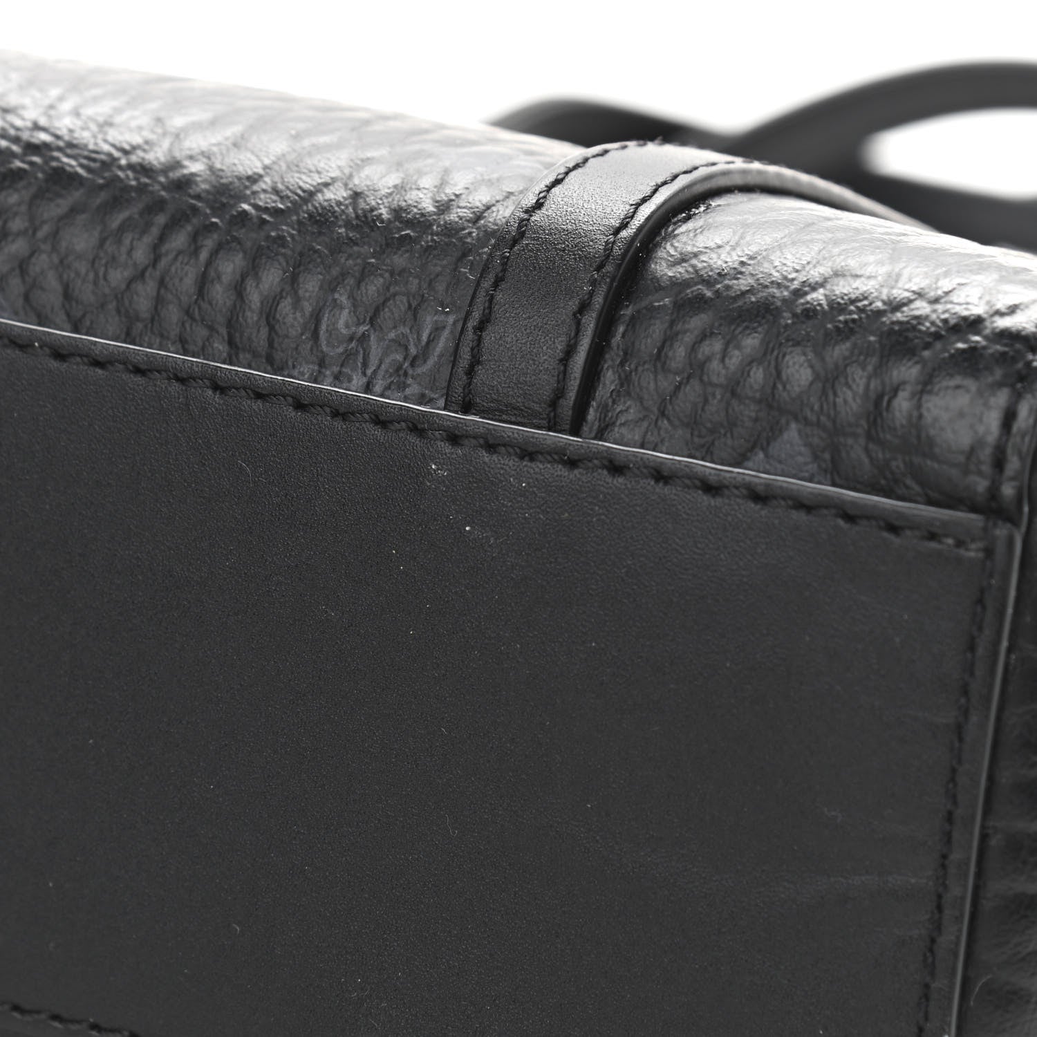 MCM Visetos Mini Toni Shopper Tote Black 11 of 11