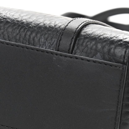 MCM Visetos Mini Toni Shopper Tote Black 11 of 11