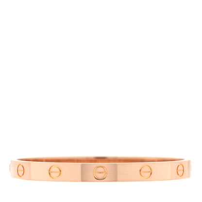 Cartier 18K Pink Gold LOVE Bracelet 17 2 of 7