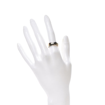 Cartier 18K Pink Yellow White Gold Classic Les Must De Trinity Ring 52 6 2 of 5