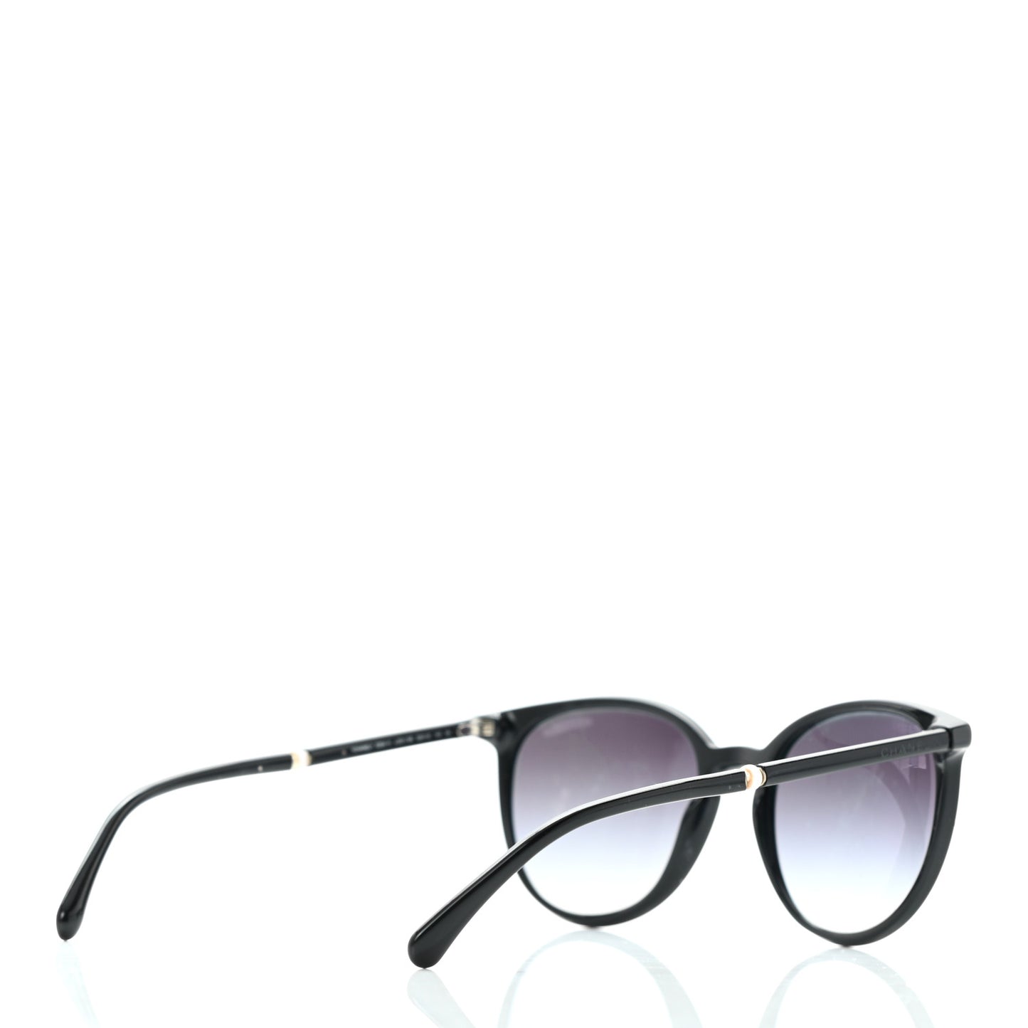 Acetate Butterfly Pearl Sunglasses 5394 Black